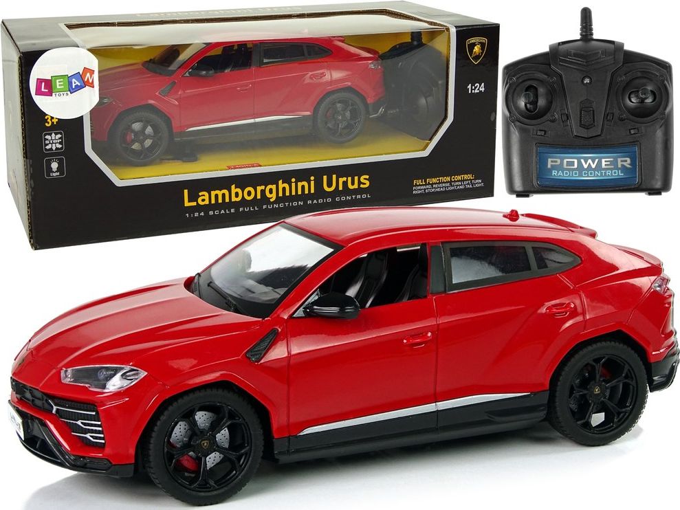 Lean Sport Auto R/C 1:24 Lamborghini Urus Red 2,4 G Světla
