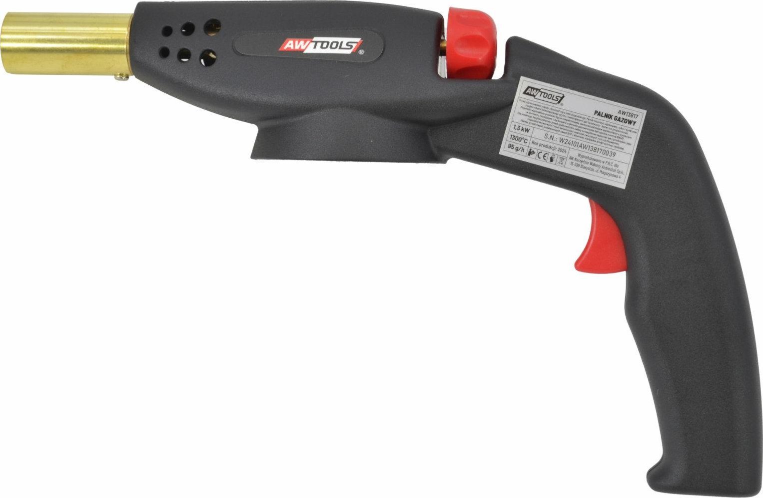 AWTools PLYNOVÝ HOŘÁK NA KAZETY - PIEZO