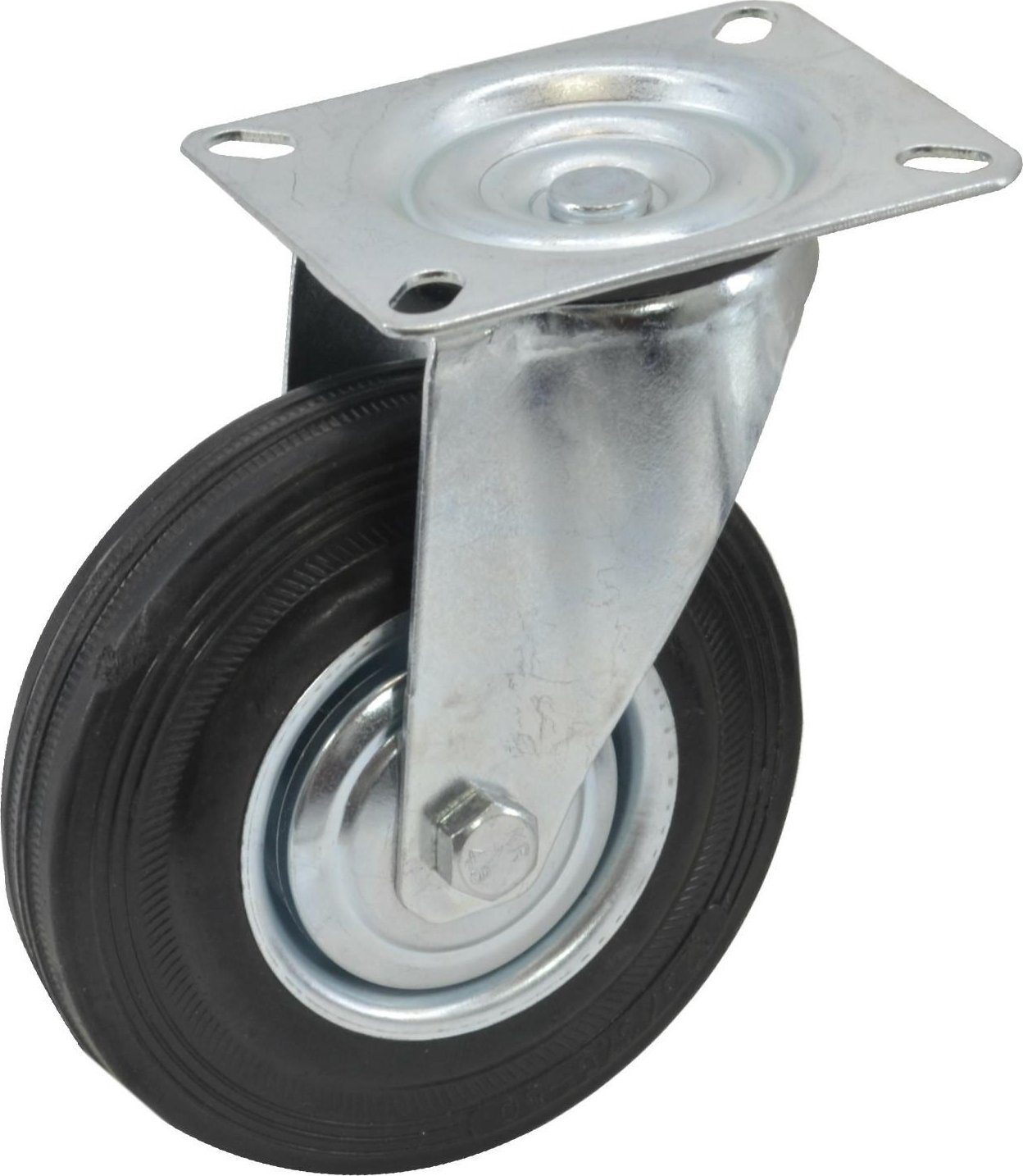 AWTools ČERNÝ PRYŽOVÝ VOLANT 200mm
