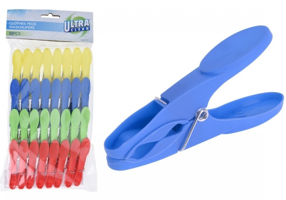 EXCELLENT Kolíčky na prádlo sada 32 ks KO-WK1100050