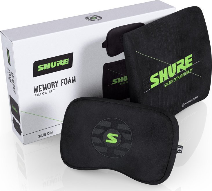 noblechairs Shure Edition sada paměťových polštářů na křesla