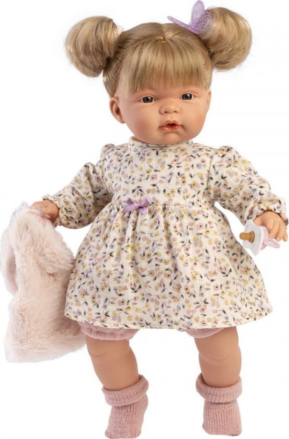 Llorens  13860 38 cm panenka Joelle s měkkým bříškem