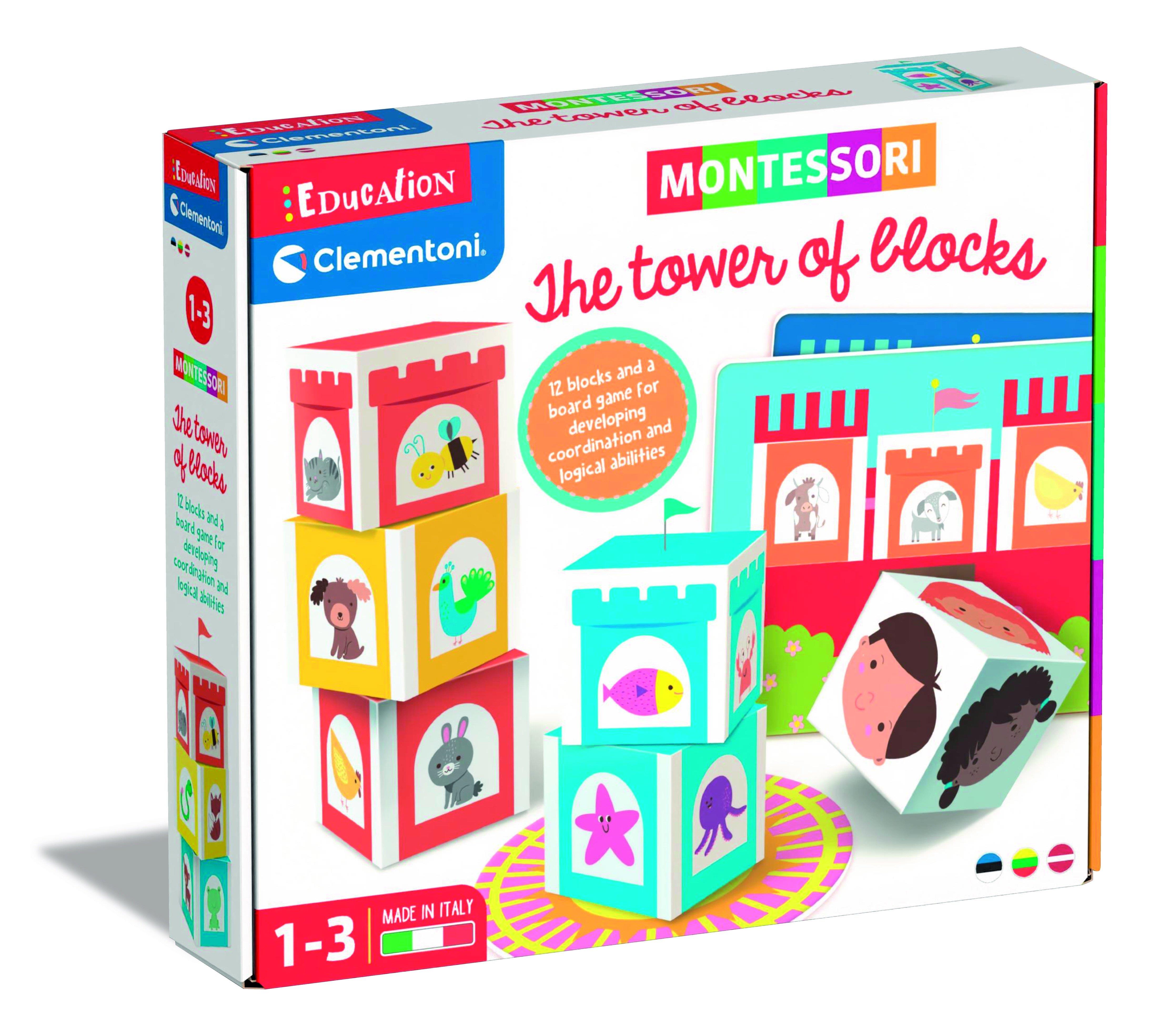 TOY CUBE TOWER MONTESSORY 50934