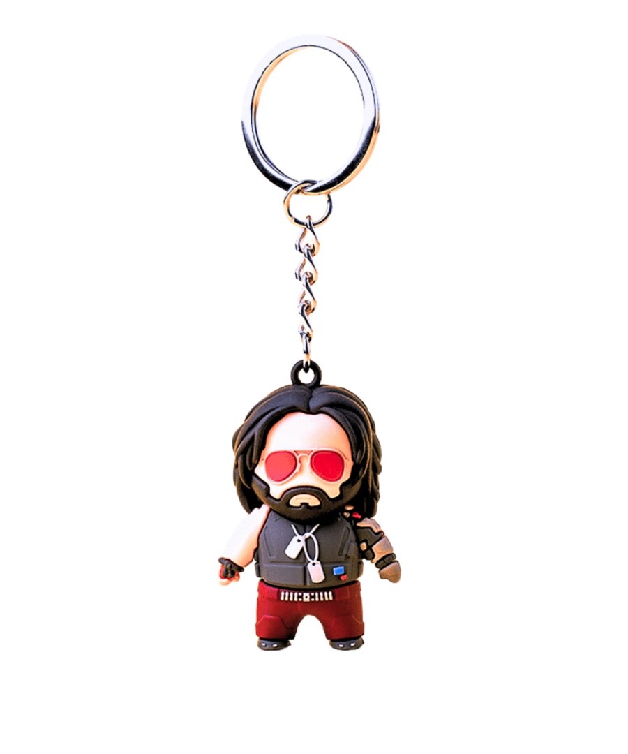 3D klíčenka Good Loot Cyberpunk 2077 - Johnny Silverhand