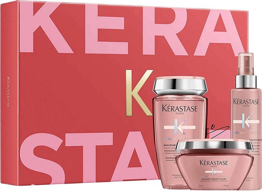 Kerastase Chroma Absolu set šampon na vlasy 250ml + maska na vlasy 200ml + termální sérum 150ml