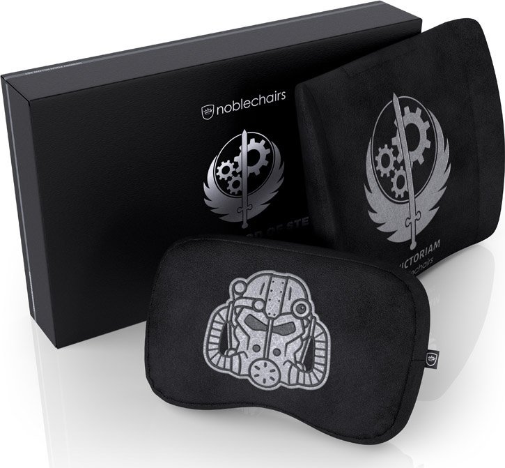 noblechairs Brotherhood of Steel Edition sada paměťových polštářů na křesla