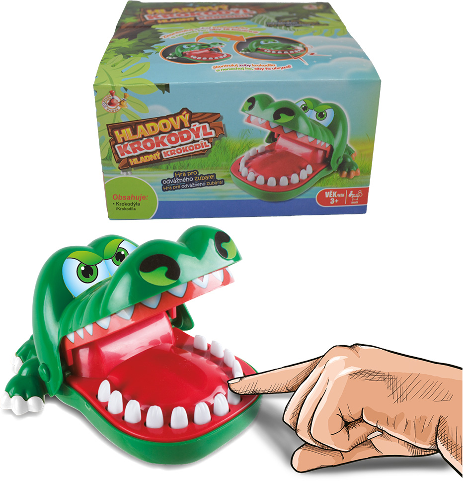 STUDO GAMES - Hladný krokodíl