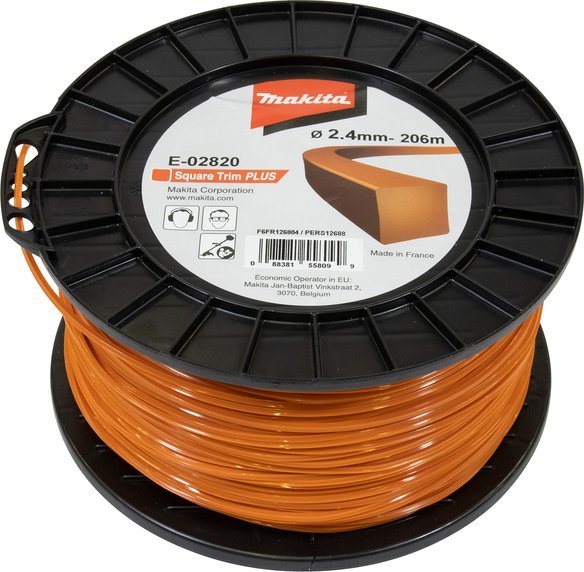 Makita MAKITA NYLON LINE SQUARE 2,4mm/206mb