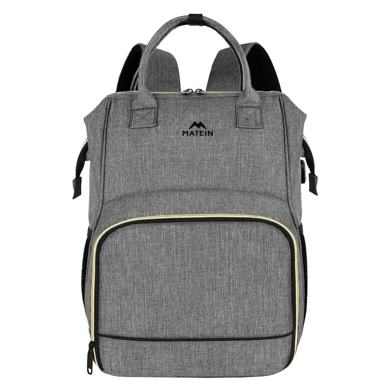 Batoh na notebook / taška na oběd 15,6   Matein 1368 USB Grey