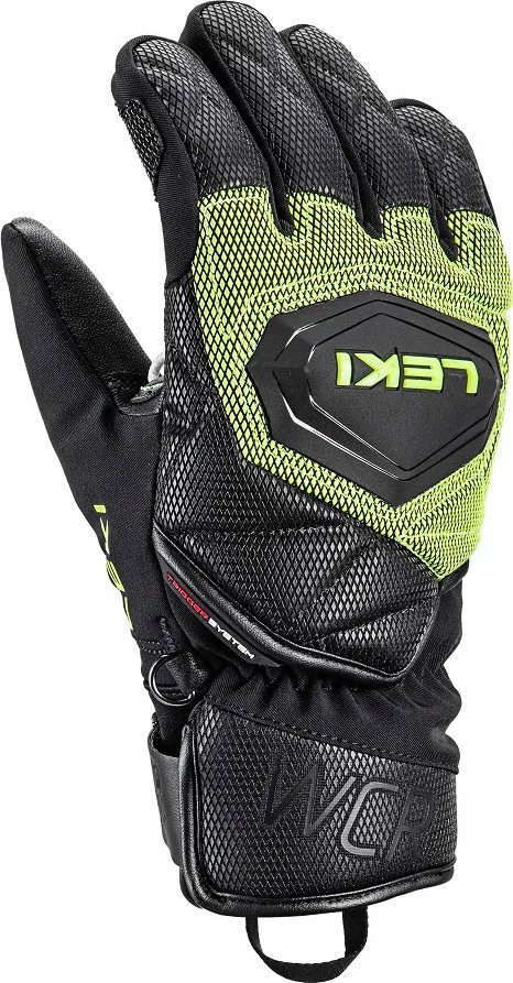 Leki LEKI GLOVES WCR Coach 3D Jr. lemon 7.0
