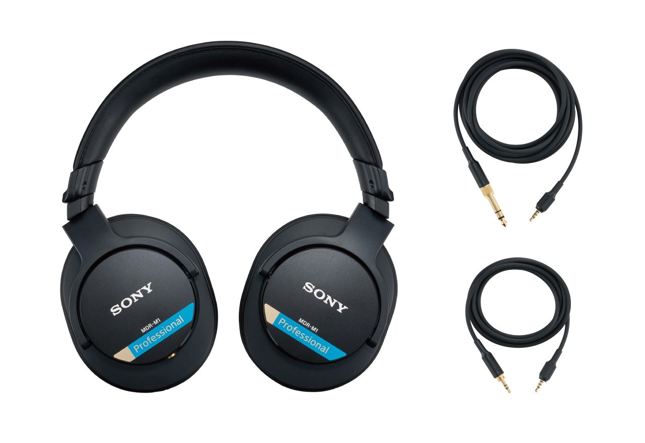 Sony MDR-M1 - uzavřená studiová sluchátka