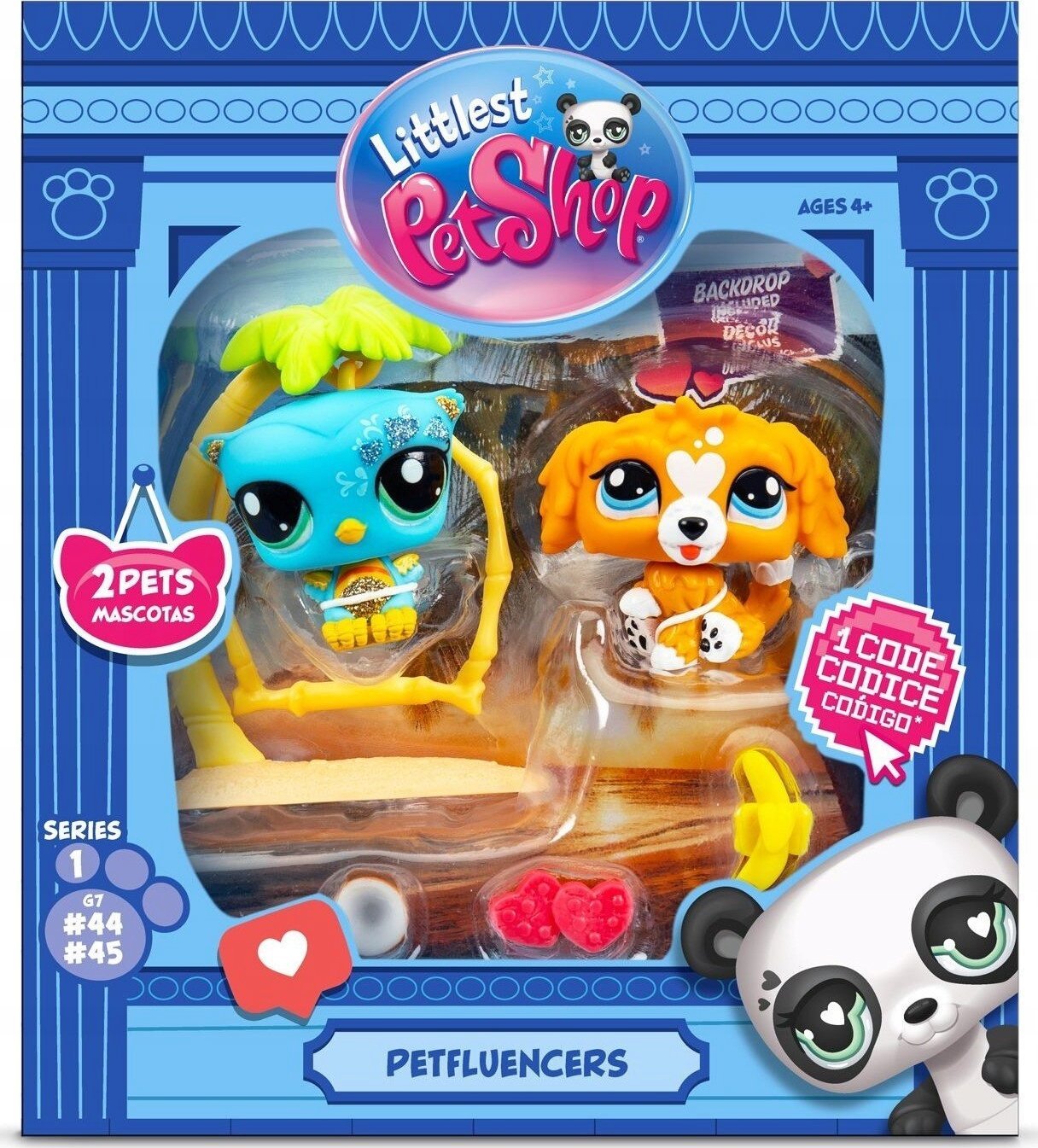Hasbro Littlest Pet Shop Petfluencers 2 figurky mix
