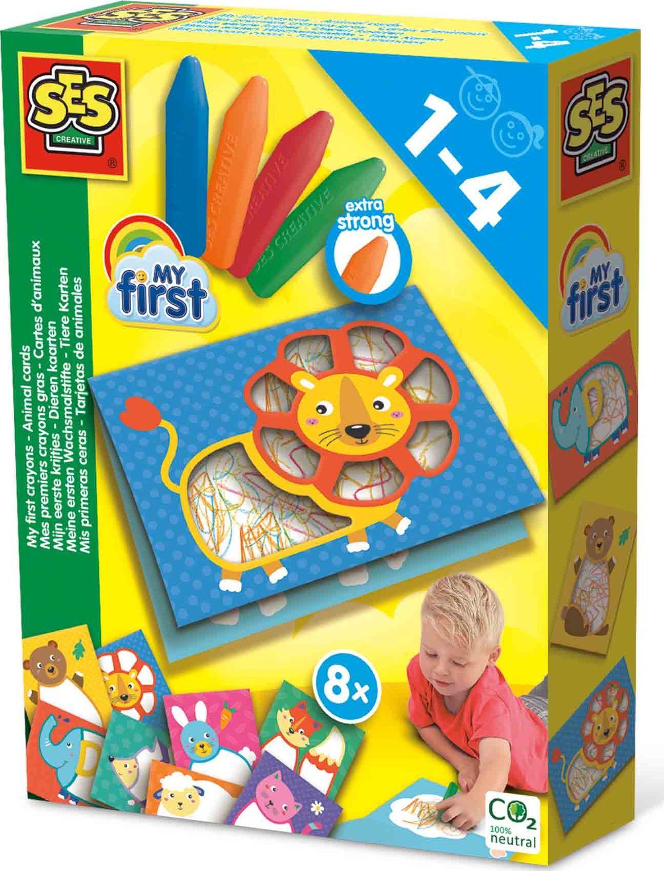 Kreativní sada SES Creative Moje první pastelky 14404