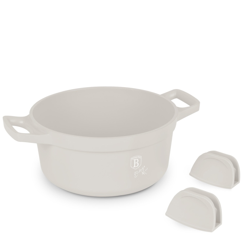 Kastrol s poklicí s titanovým povrchem 24 cm Sahara Collection BH-7787