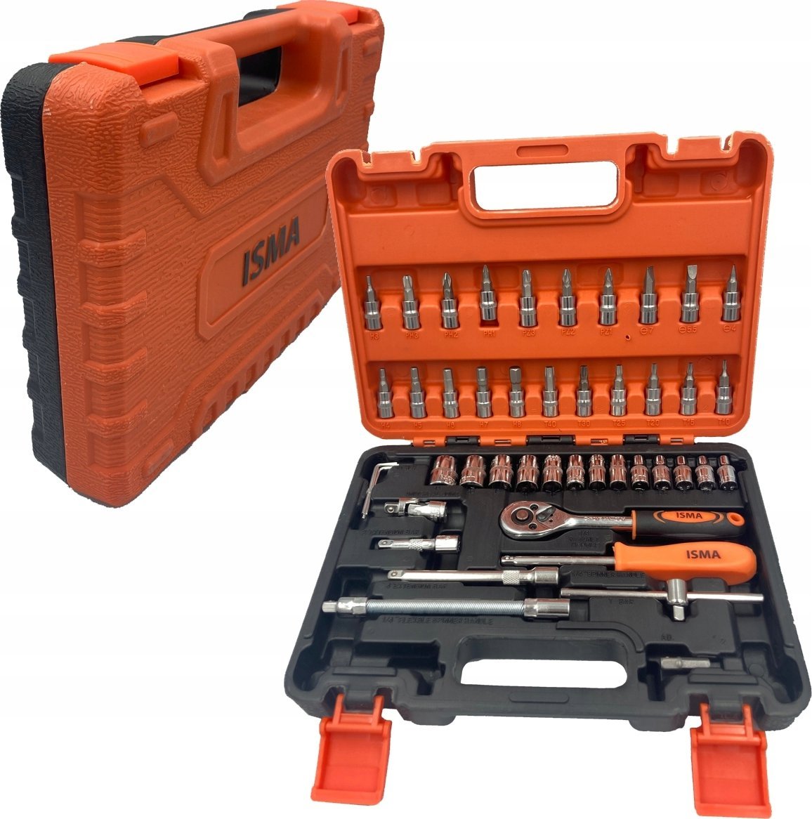 Isma Sada nářadí Sada nářadí s bity 1/4  46 dílů