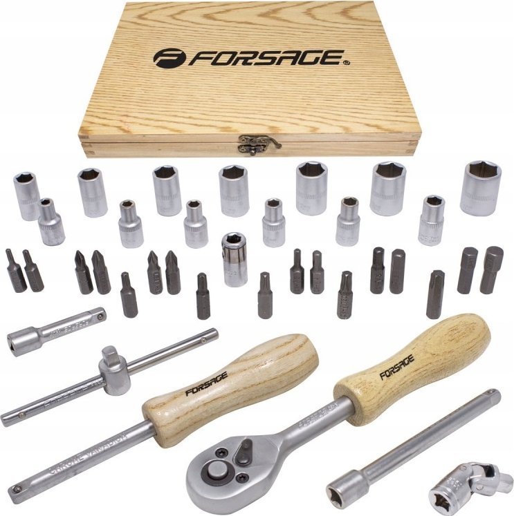 Forsage Sada nářadí Sada nářadí 1/4 38dílná.