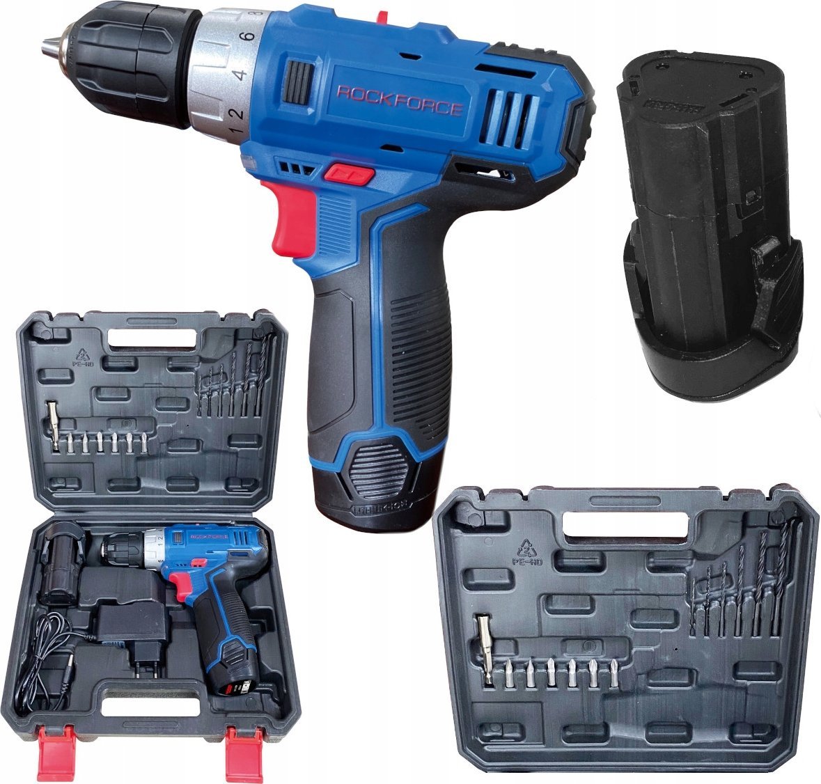 Rockforce akumulátorový šroubovák 12V