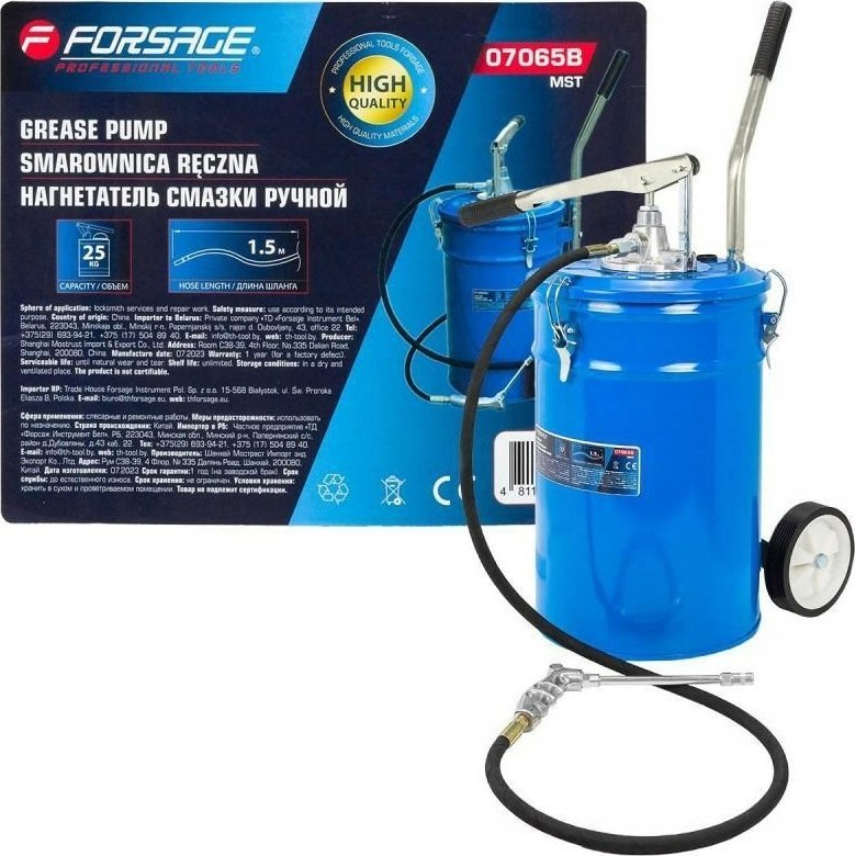 Forsage ruční mazací pistole / aroma pistole (25 kg)