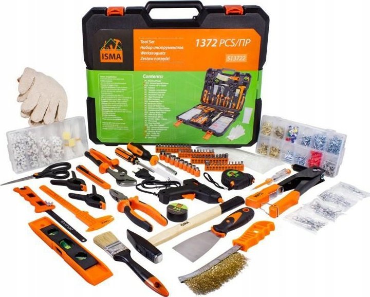 Sada nářadí Isma Sada nářadí 1372 ks. 1/4