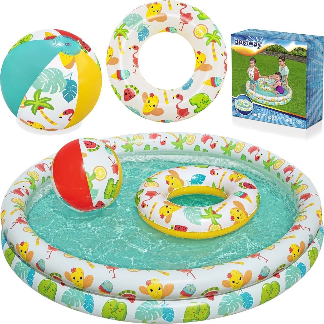 Nafukovací bazén Bestway 122 cm (51124)