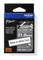 Brother - HSE-251E bílá - originální bužírka šířka 21 mm