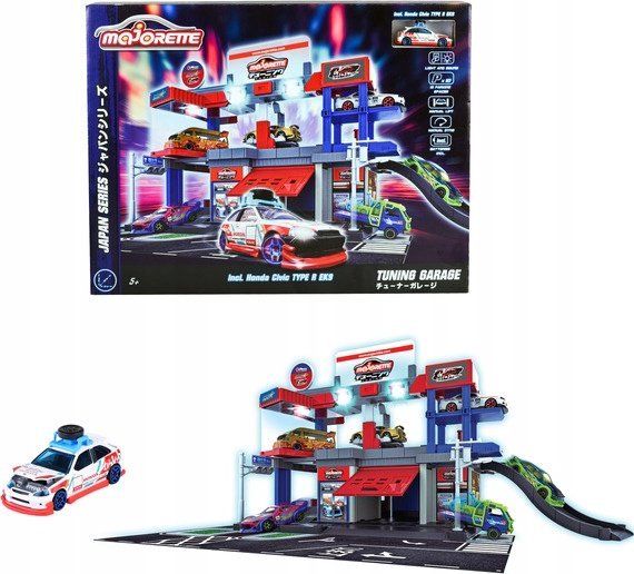 Mažoretky Japan Series Tuning Garáž, Play Building