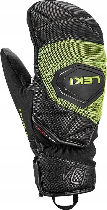 Leki LEKI GLOVES WCR Coach 3D Jr. MITT lemon 5.0