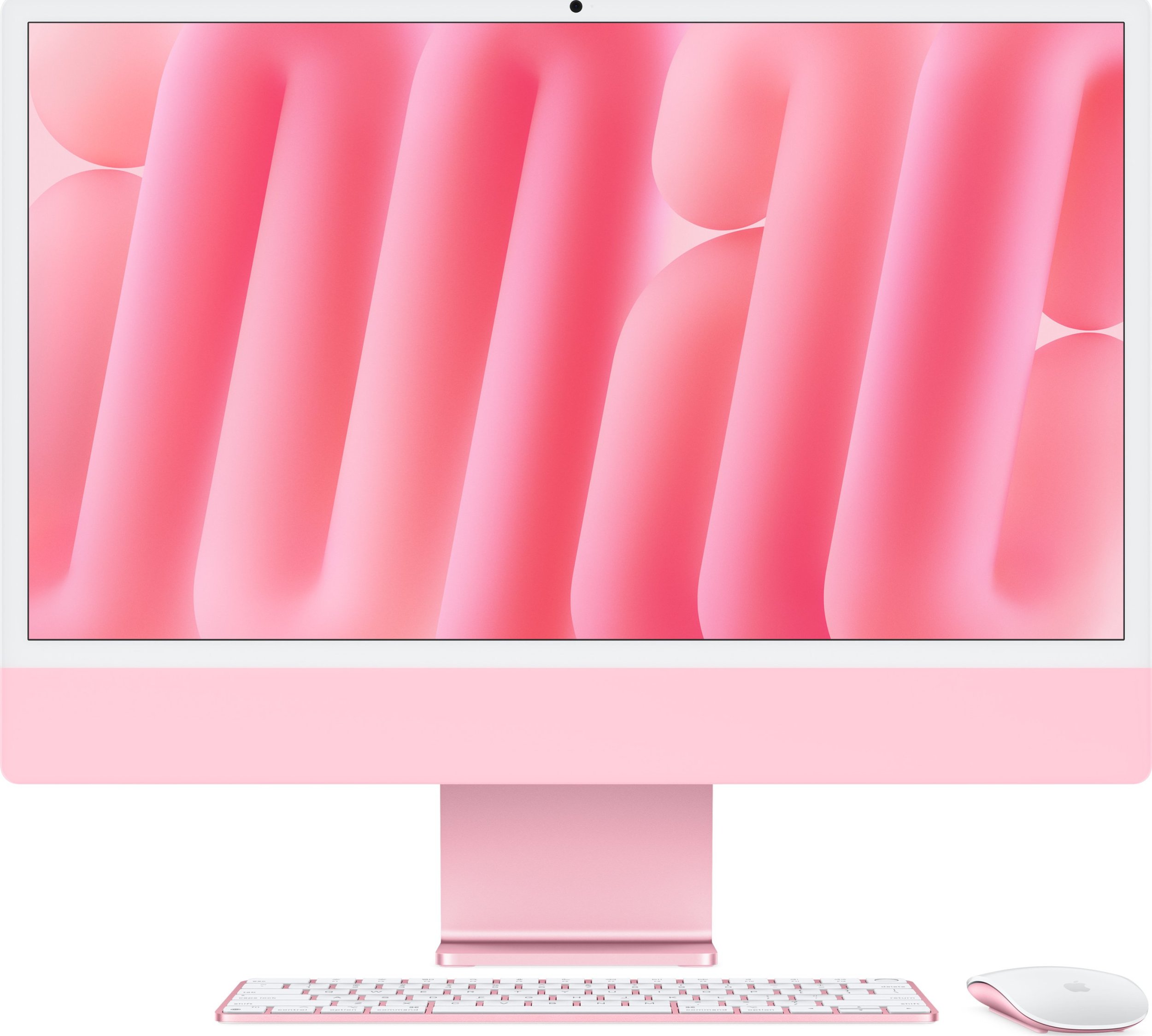 Apple iMac 24 palců: M4 10/10, 16 GB, 256 GB SSD – růžový