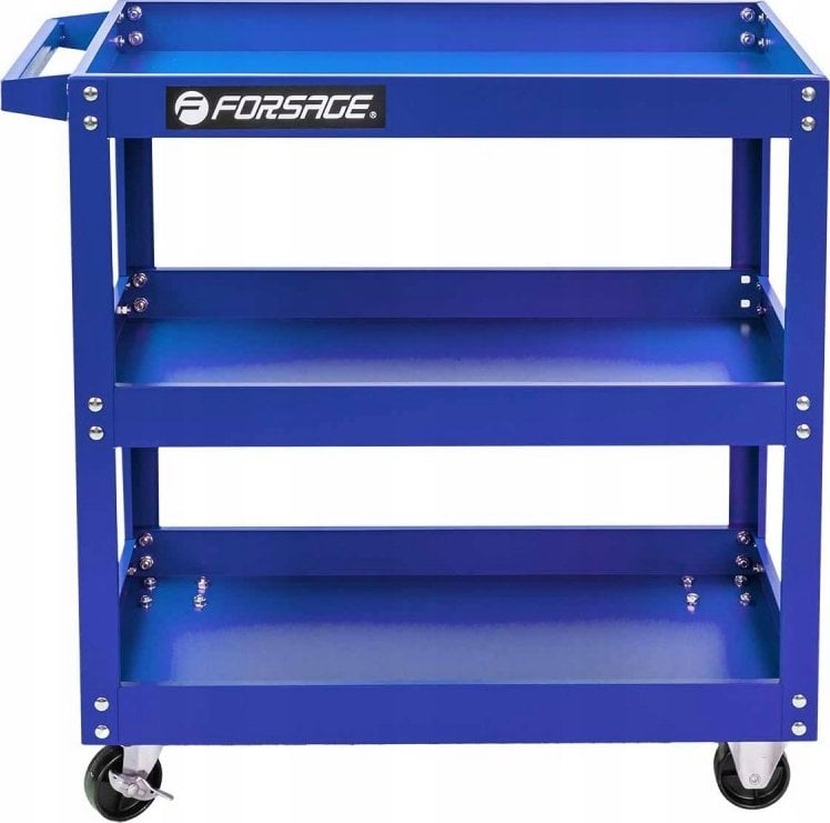 Vozík na forsážní nářadí Vozík na nářadí, dílenský vozík se 3 policemi, na kolečkách