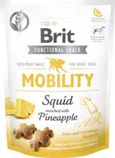 BRIT Functional Snack Mobility Squid - pamlsek pro psy - 150 g