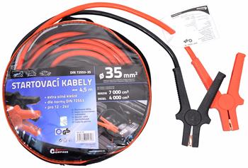 Startovací kabely Compass  35 délka 4,5m TÜV/GS  DIN72553