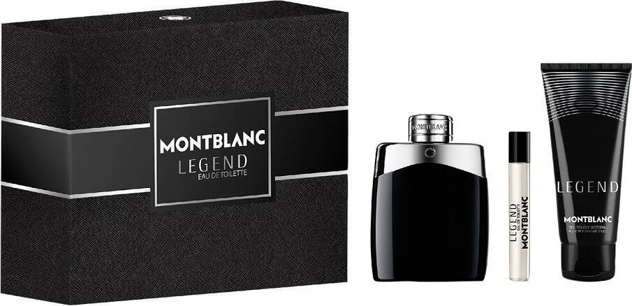 Mont Blanc SET MONT BLANC Legend EDT sprej 100ml + MINATURA 7,5ml + SPRCHOVÝ GEL 100ml