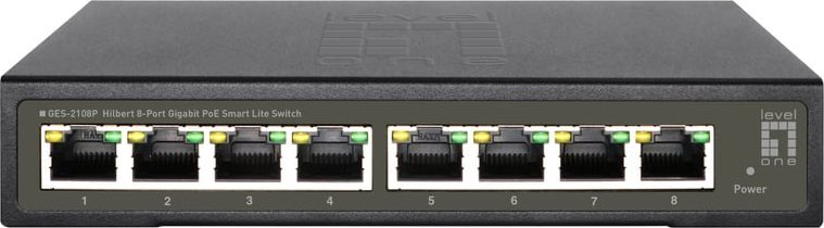 Level One GES-2108P 5-Port Gigabit PoE Switch