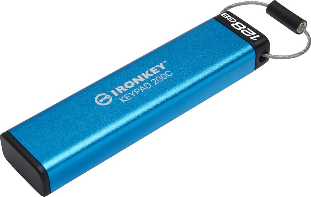 IronKey Keypad 200 128 GB, USB klíčenka