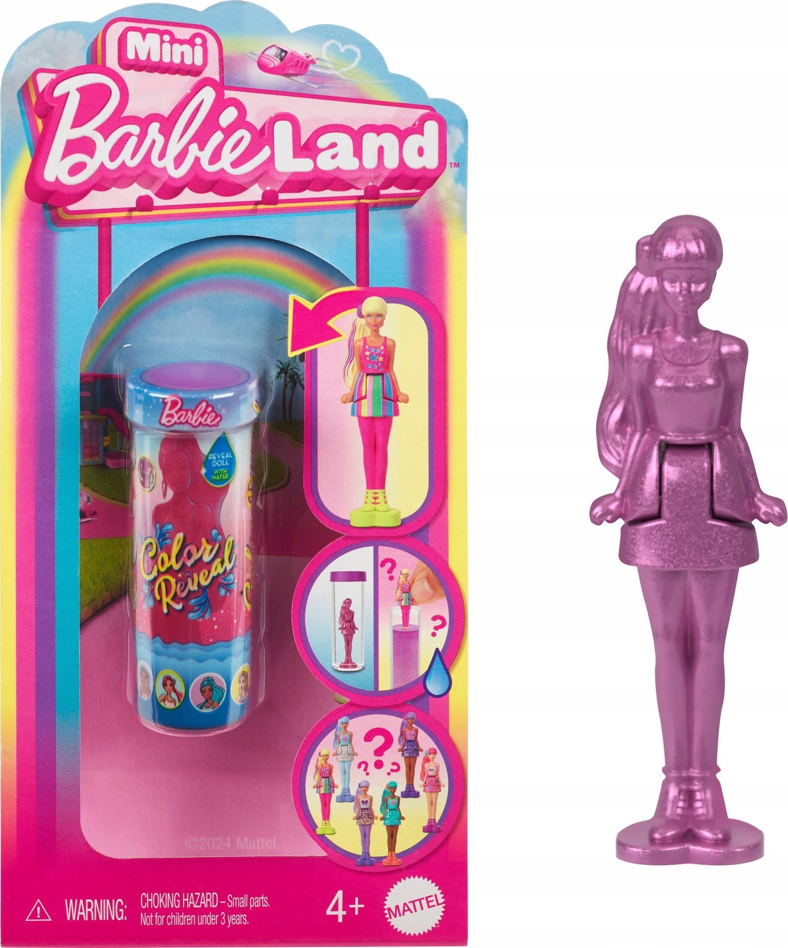 Mattel Mini panenka Barbie Mini BarbieLand Color Reveal