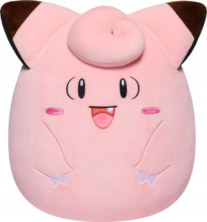 Jazwares Plyšová figurka SQUISHMALLOWS POKEMON Clefairy, 35 cm