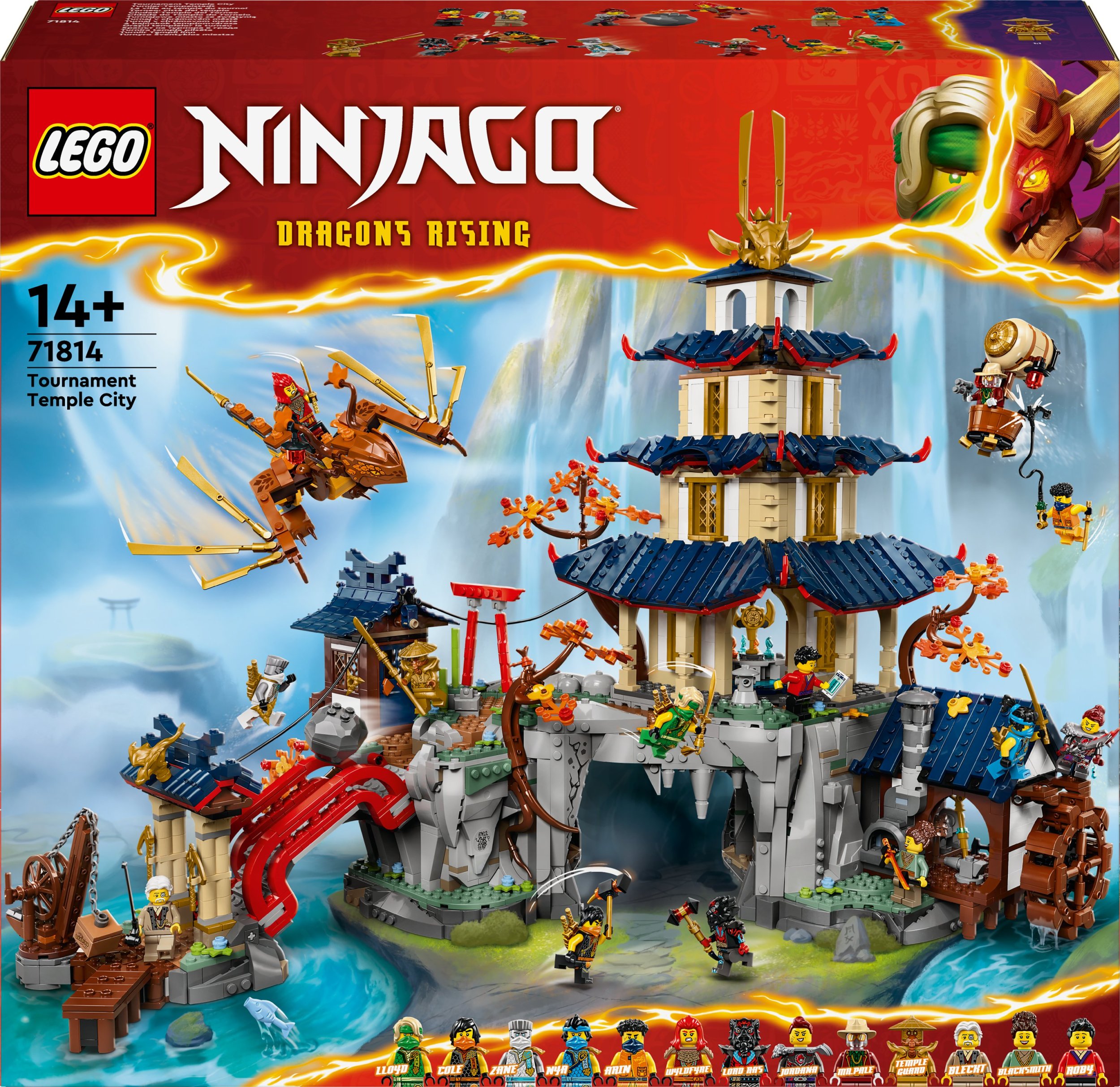LEGO NINJAGO 71814 Turnaj v Temple City