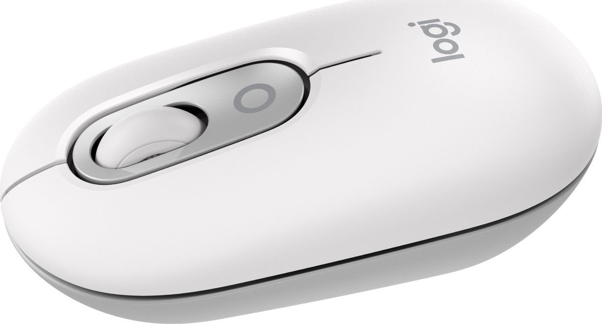 POP Mouse with emoji OFF WHITE, POP Mouse with emoji OFF WHITE