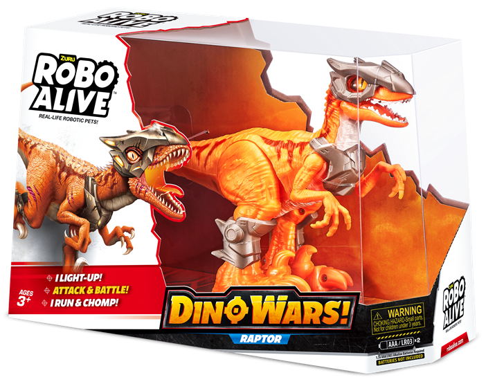 ZURU ROBO ALIVE Dino Wars Raptor