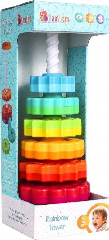 BAM BAM RAINBOW PYRAMID SPIRAL WB 24