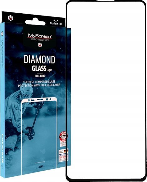 MyScreen Protector Ochranné sklo MyScreen pro Samsung Galaxy A71 5G - Tvrzené sklo pro mírně zakřivené obrazovky DIAMOND GLASS LITE edge FULL GLUE