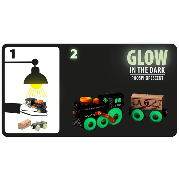 Geisterzug Glow in the Dark, Bahn