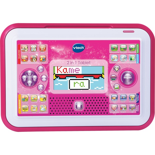2 in 1 Tablet pink, Lerncomputer