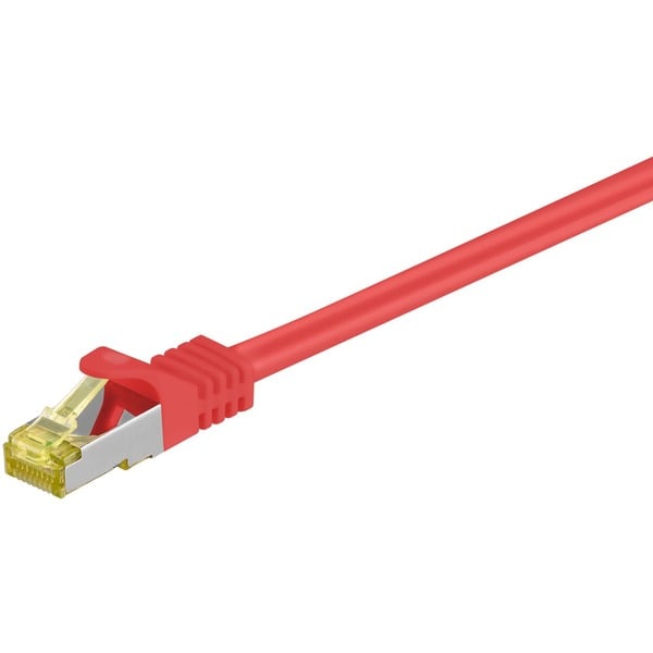 RJ-45 Patchkabel Cat 6.a S/FTP (PIMF), mit Cat.7 Rohkabel