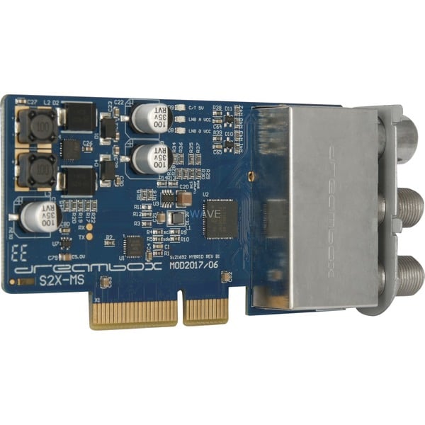 Triple 2x DVB-S2 / 1x DVB-C/T2 MultiStream Tuner