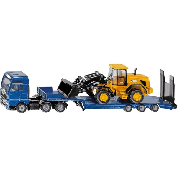 Nákladné auto Siku SIKU SUPER MAN s kolesovým nakladačom JCB u. Ti - 1790