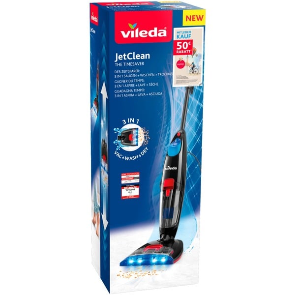 JetClean mydays, čistič tvrdých podlah