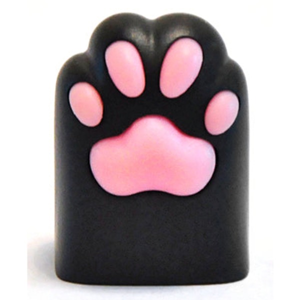 Kitty Paw Alu Alloy Artisan Keycap, klíčenka
