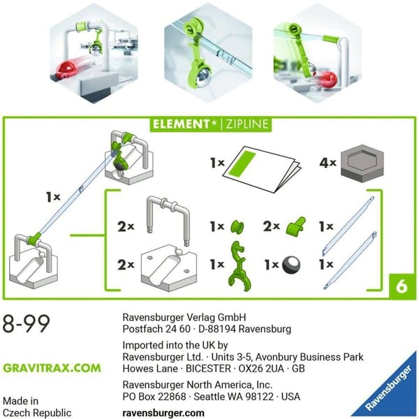 Ravensburger Gravitrax – lanový most Doplnok k sade