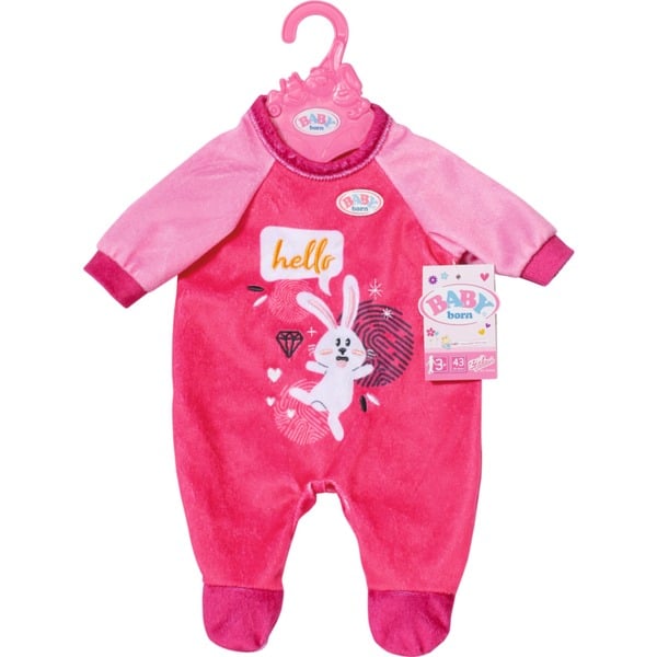 ZAPF Creation Zapf BABY born overal růžový 43cm 832646